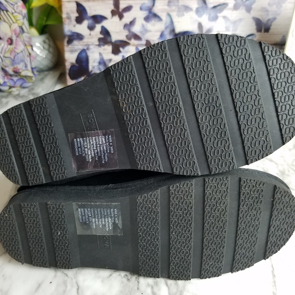 Sonoma Black Leather Upper Boots Size 6 - Picture 5 of 6